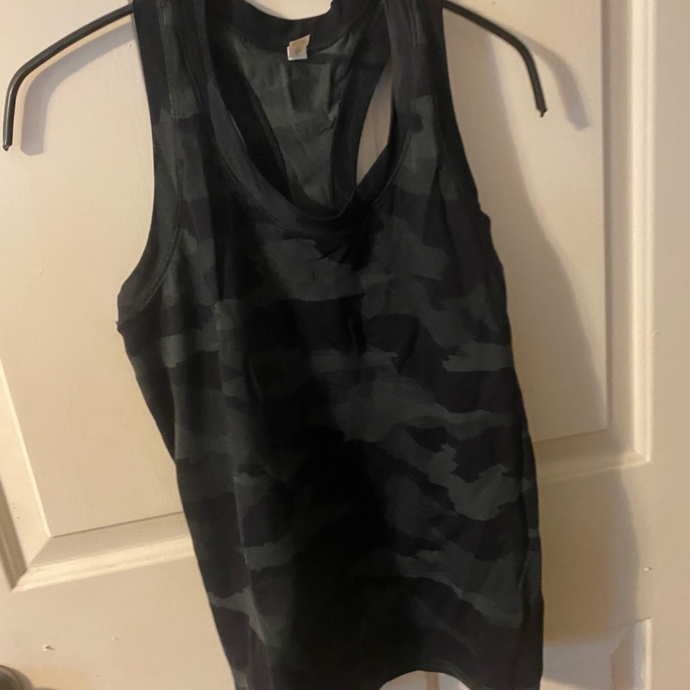 Athleta Dark Camo Tank Top